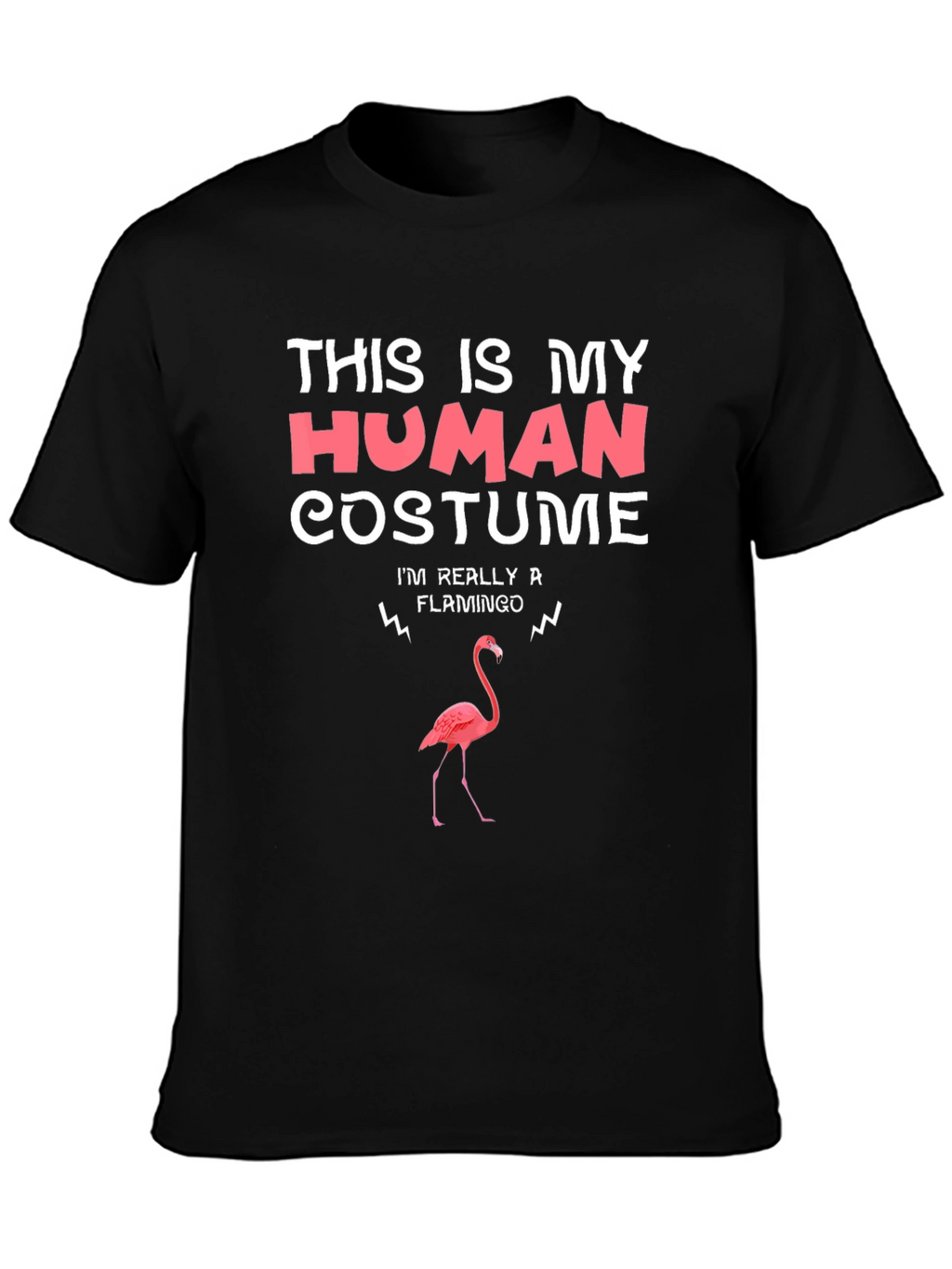Human Costume Flamingo T-Shirt