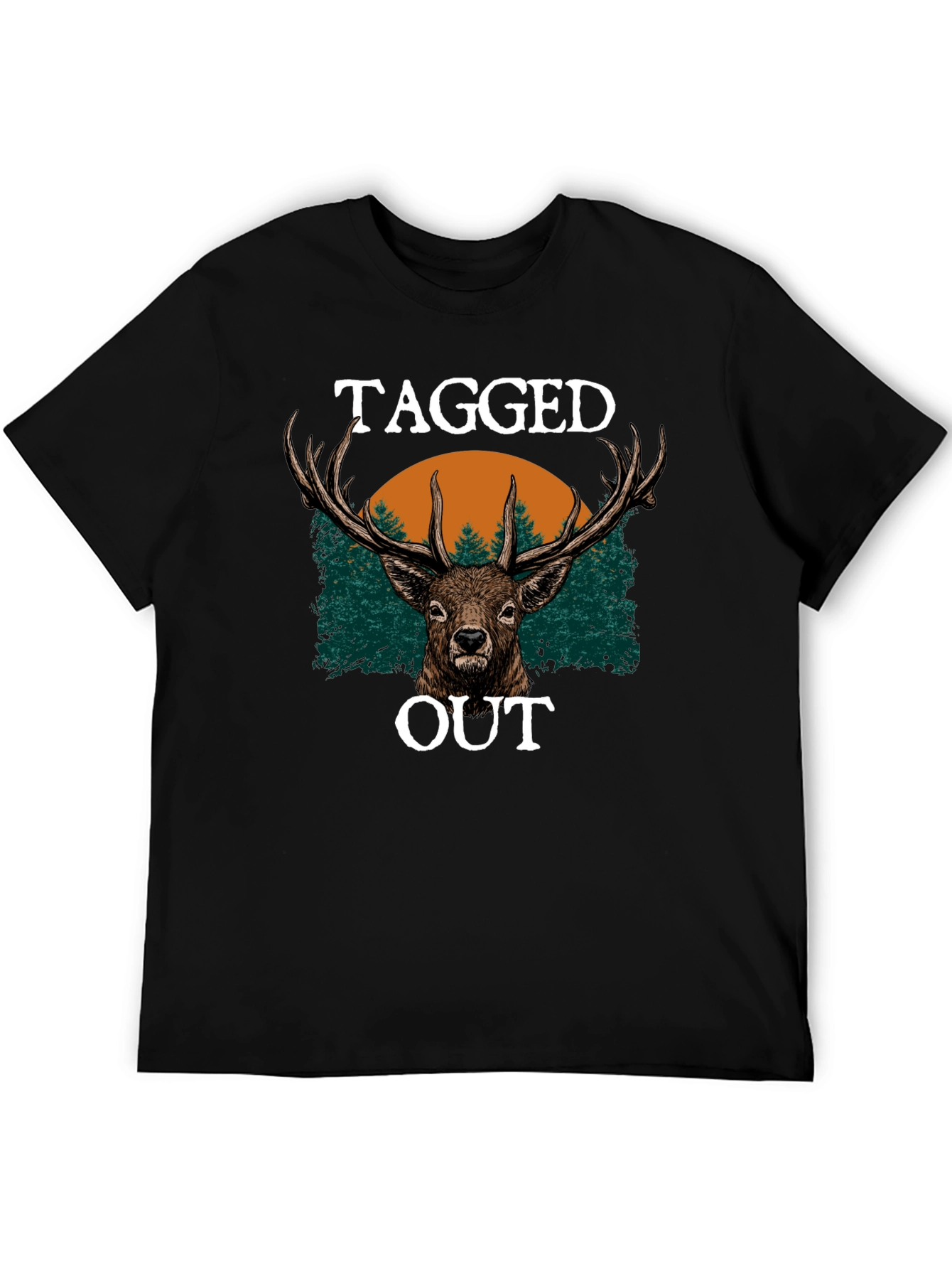 Tagged Out Deer Graphic Tee