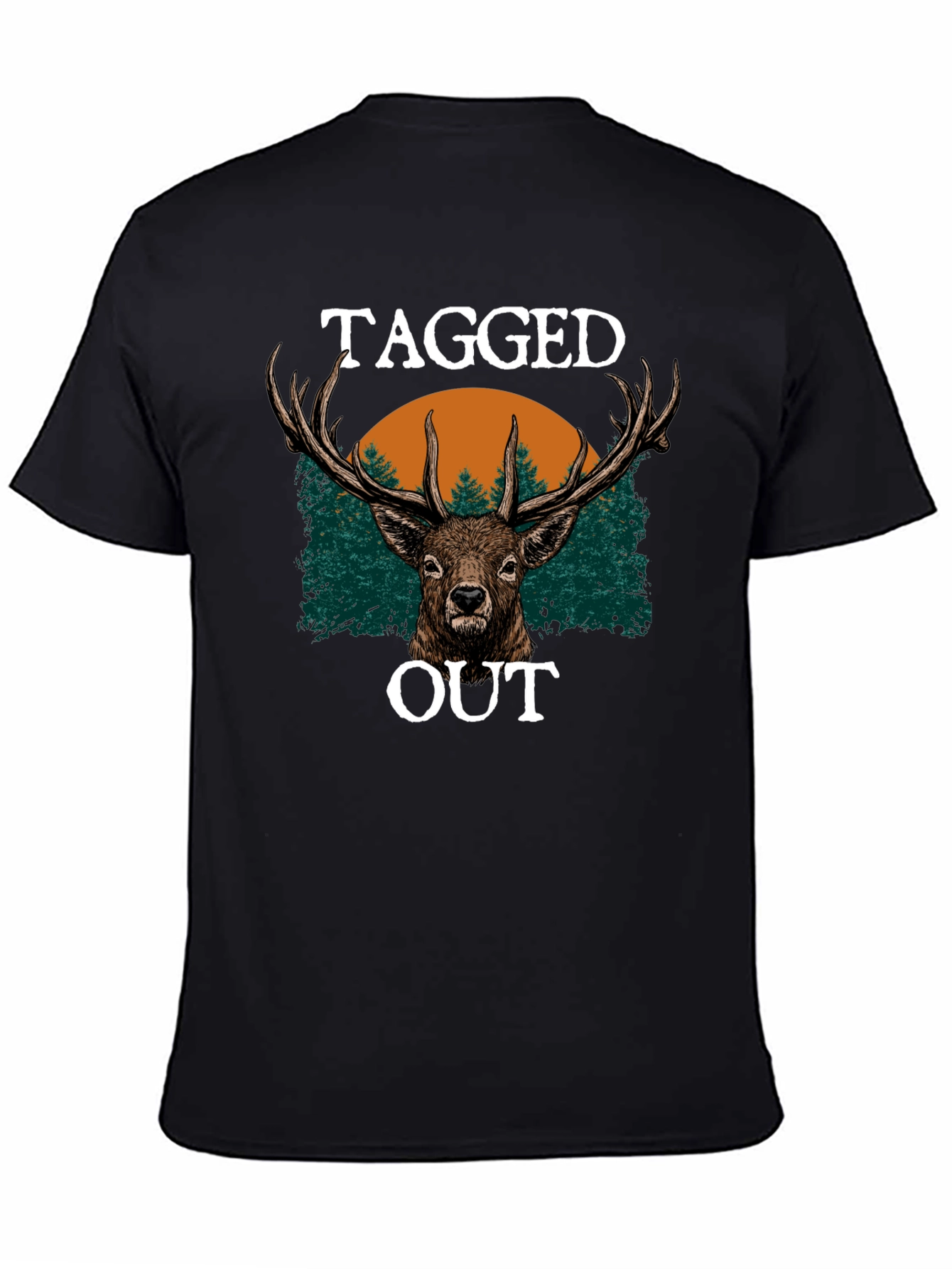 Tagged Out Deer Graphic Tee