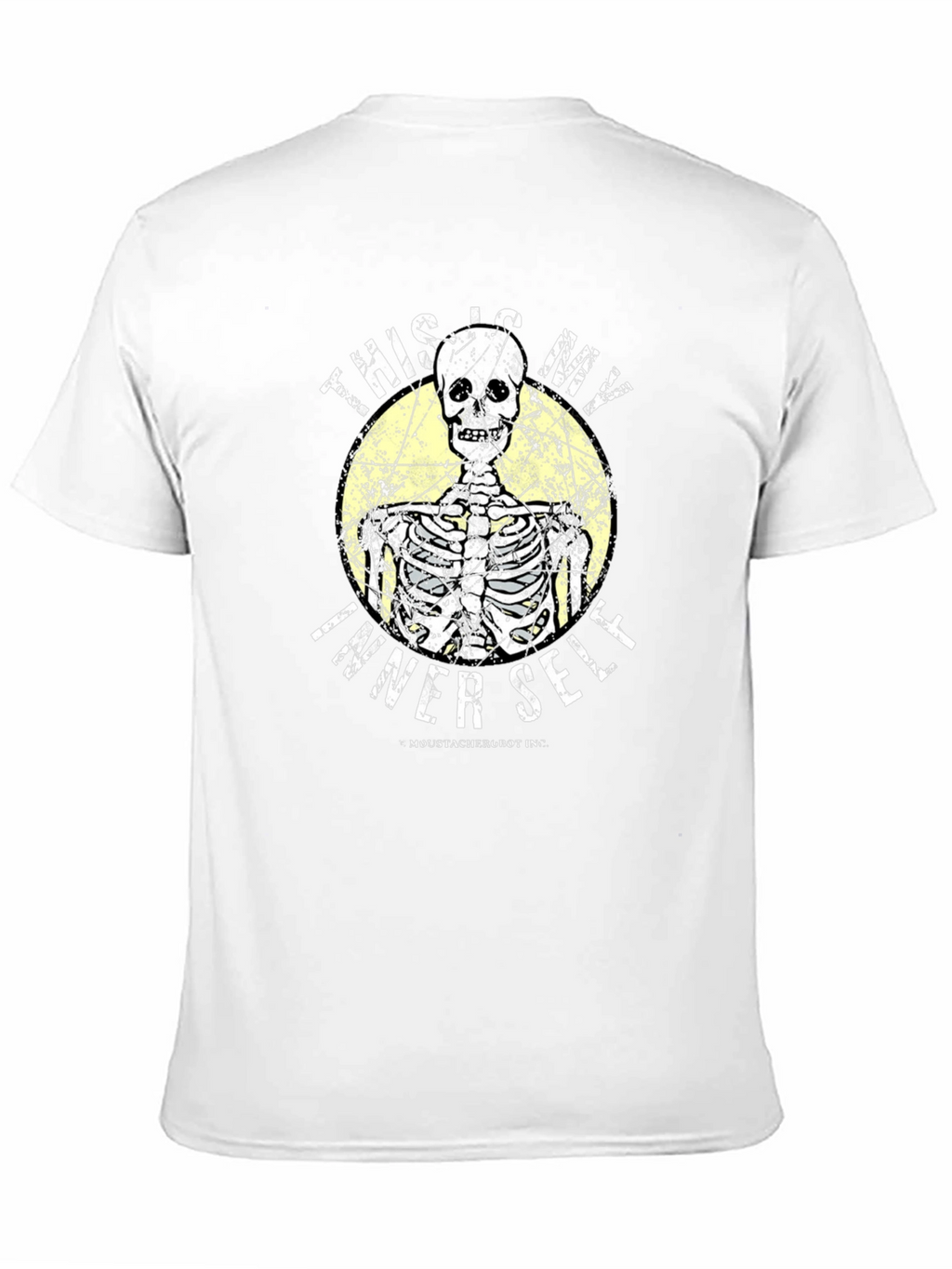 Humorous Skeleton Graphic T-Shirt - Inner Self