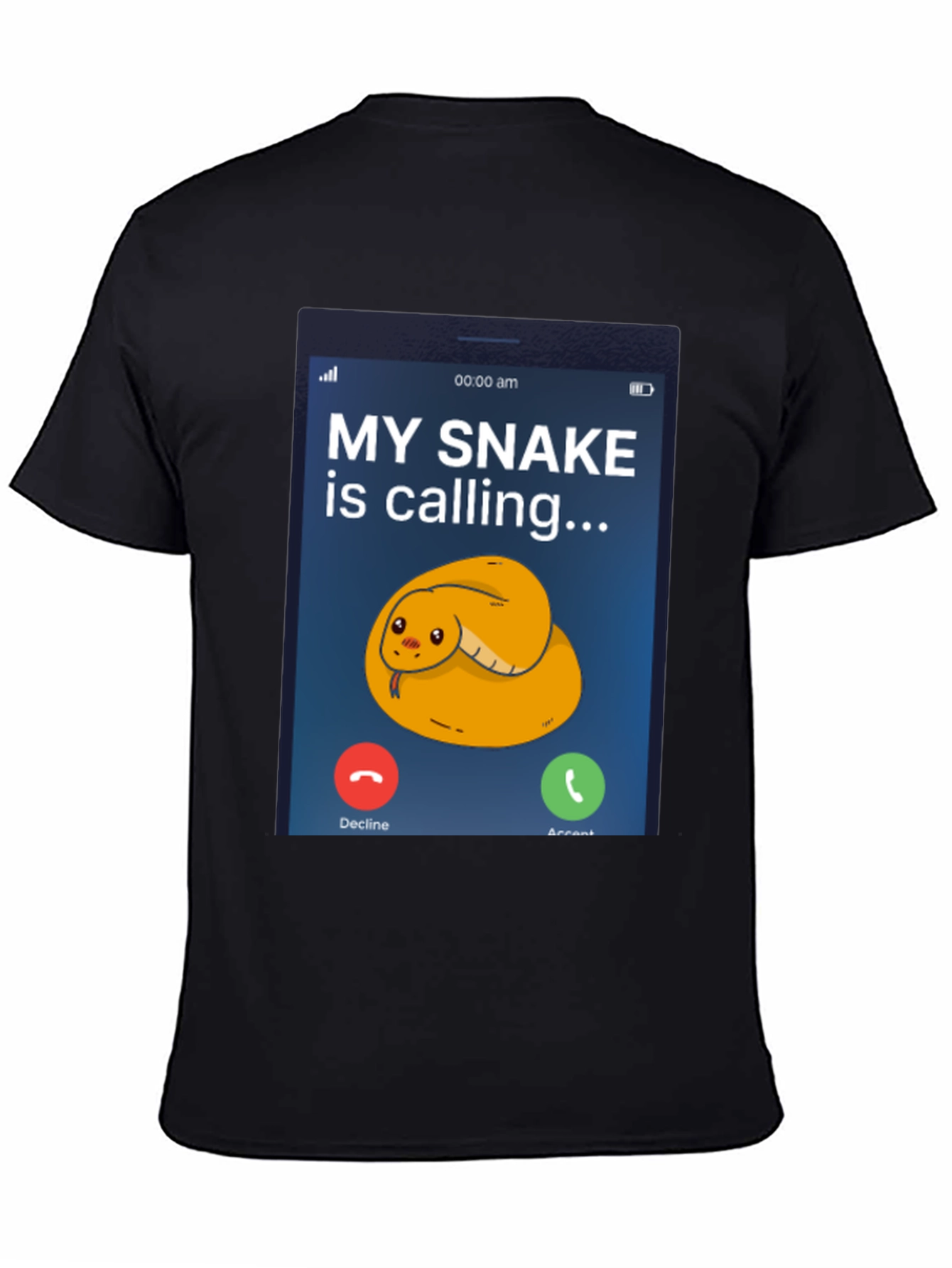 My Snake Is Calling T-Shirt - Funny Snake Lover Tee