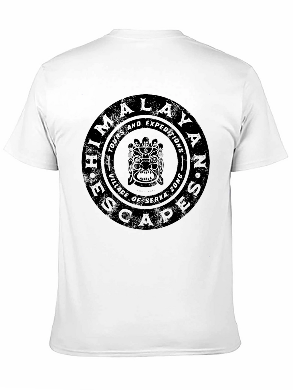 Himalayan Escapes Black Graphic Tee