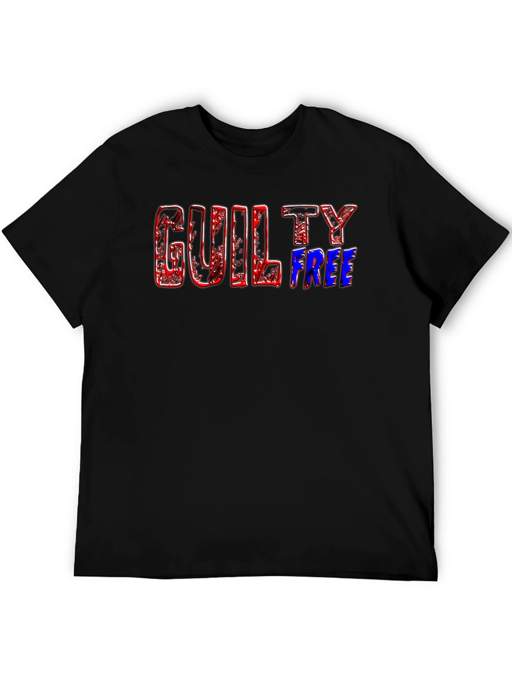 Guilty Free T-Shirt - Bold Graphic Tee