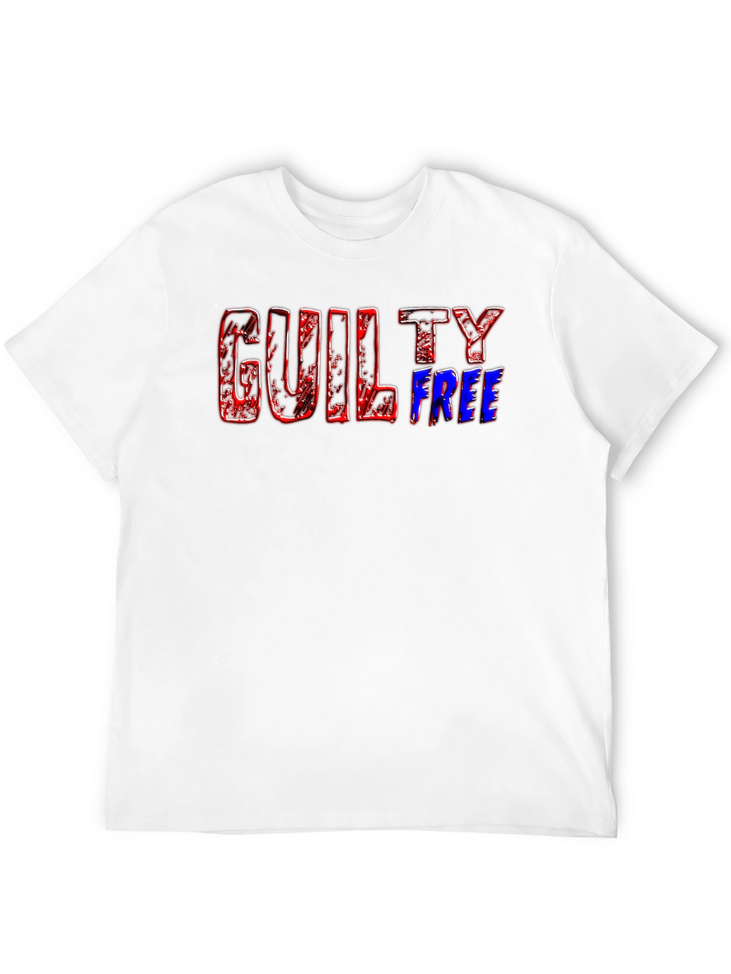 Guilty Free T-Shirt - Bold Graphic Tee
