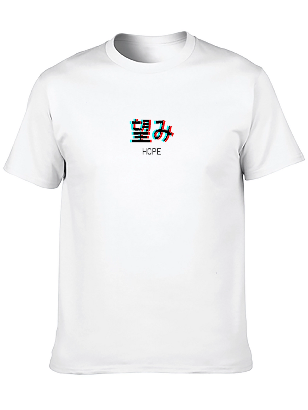 Modern HOPE Graphic Black T-Shirt
