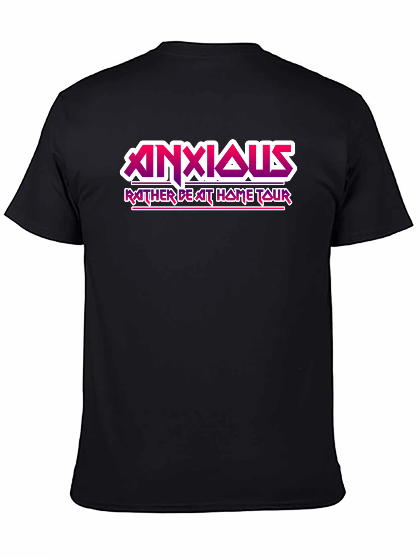 Anxious Rather Be At Home Tour Graphic T-Shirt