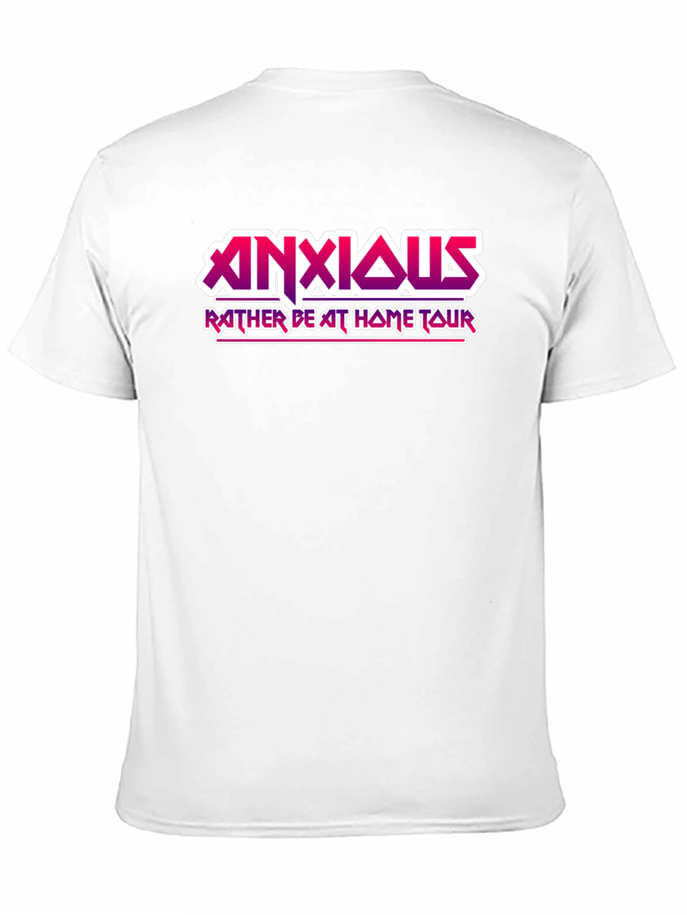 Anxious Rather Be At Home Tour Graphic T-Shirt