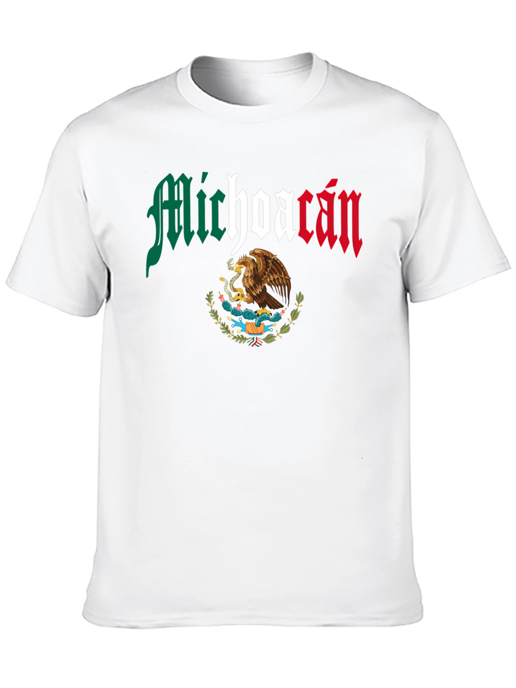 Michoacan Mexico Eagle Graphic T-Shirt