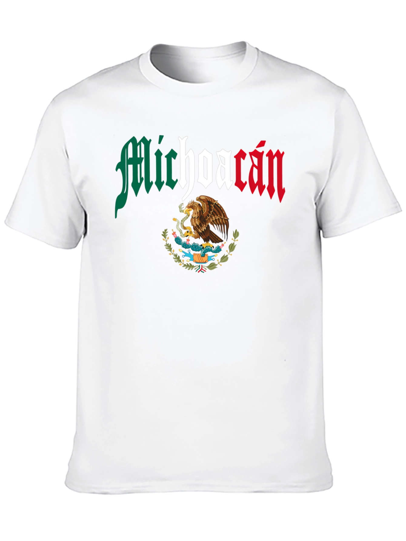 Michoacan Mexico Eagle Graphic T-Shirt