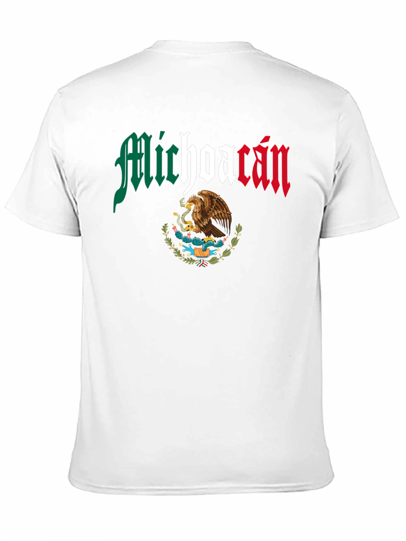 Michoacan Mexico Eagle Graphic T-Shirt