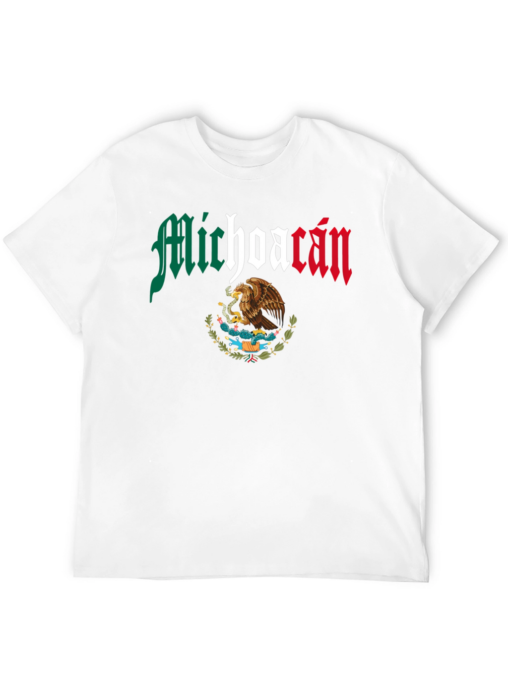 Michoacan Mexico Eagle Graphic T-Shirt