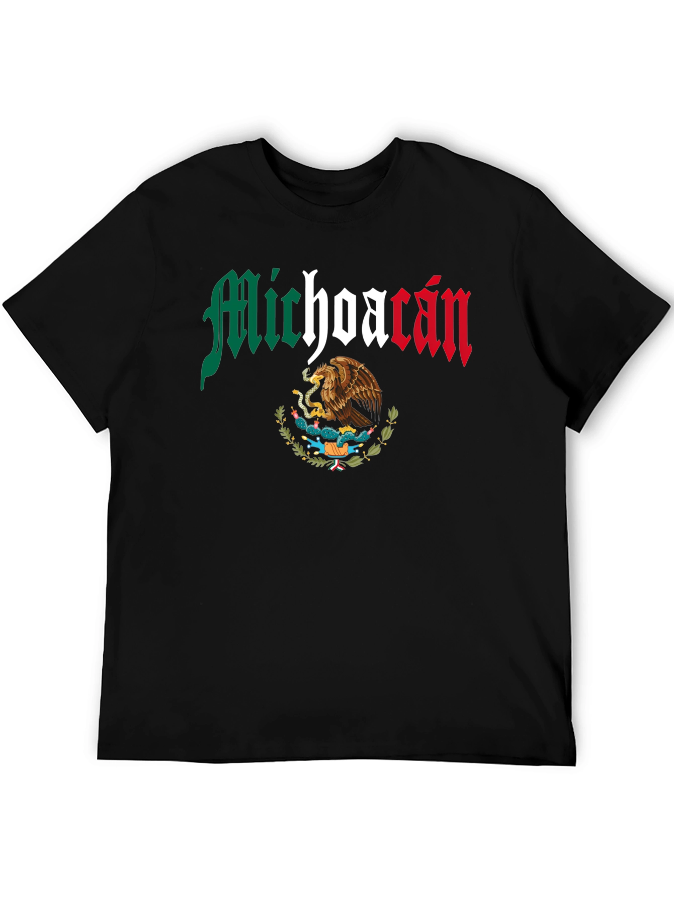 Michoacan Mexico Eagle Graphic T-Shirt