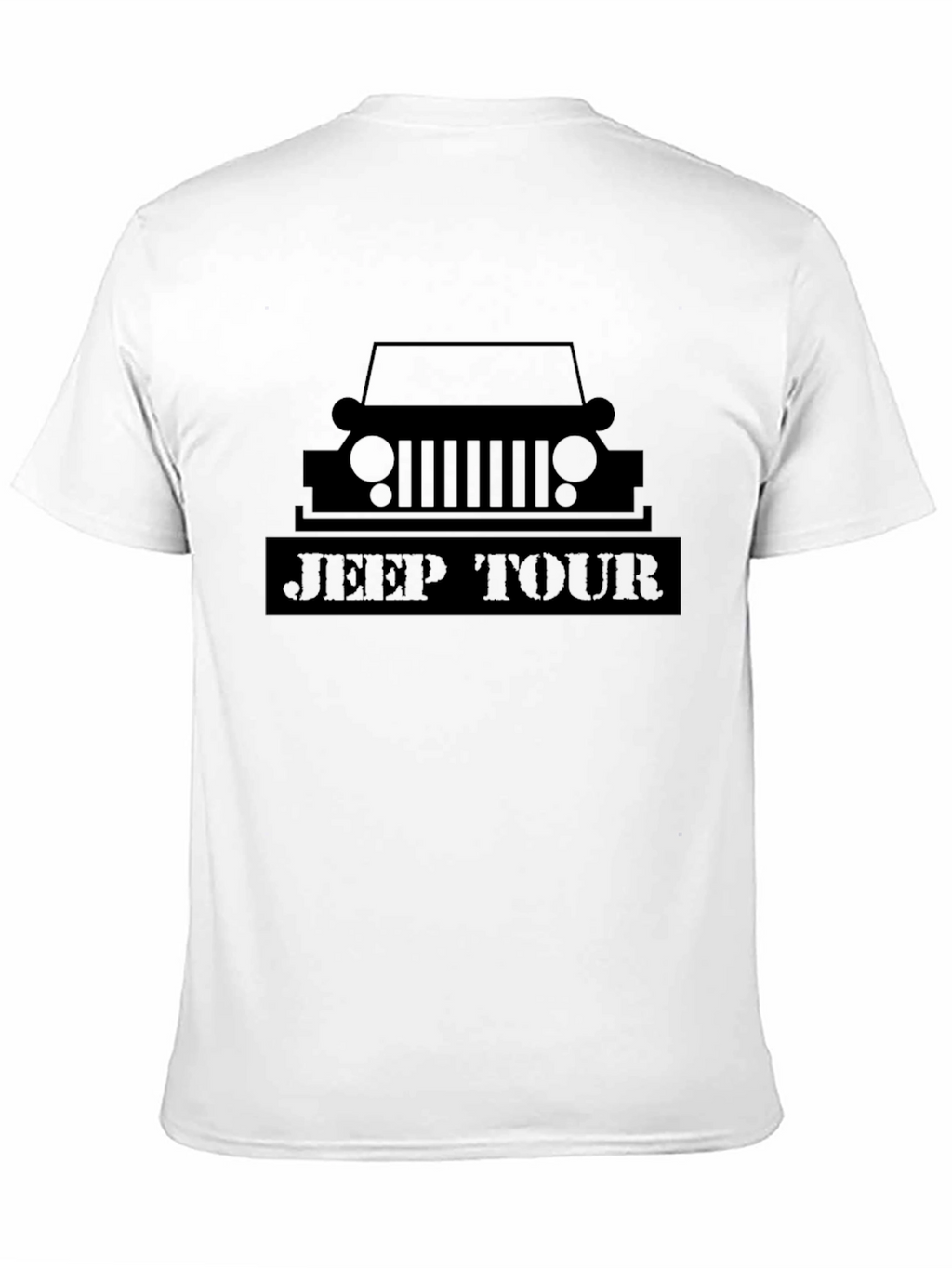 Jeep Tour Black Graphic Tee for Adventure Seekers