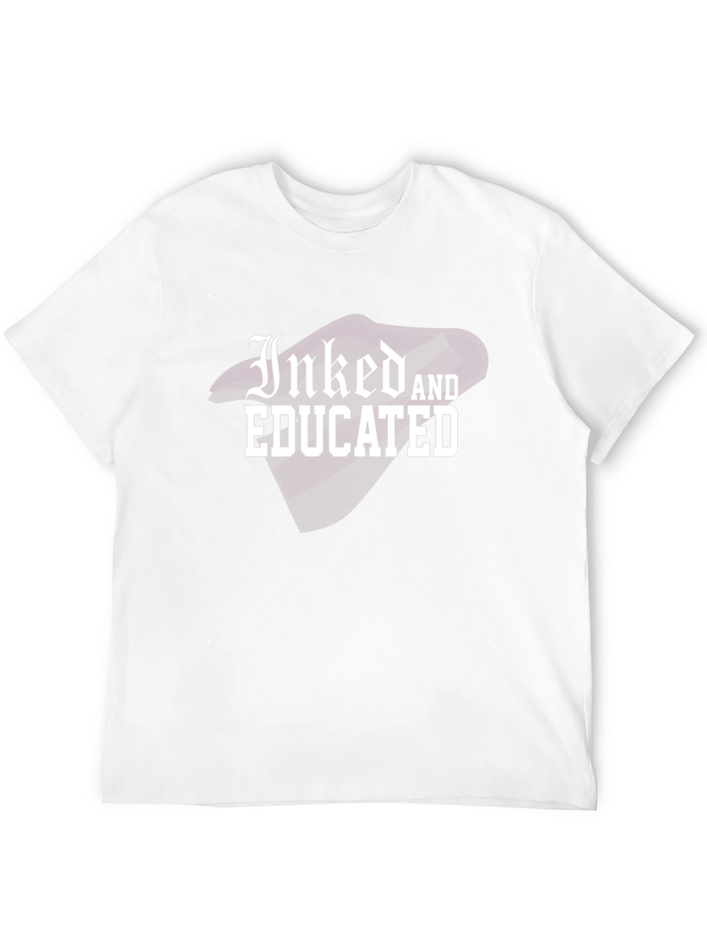Inked and Educated Graphic T-Shirt - Trendy Black Tee