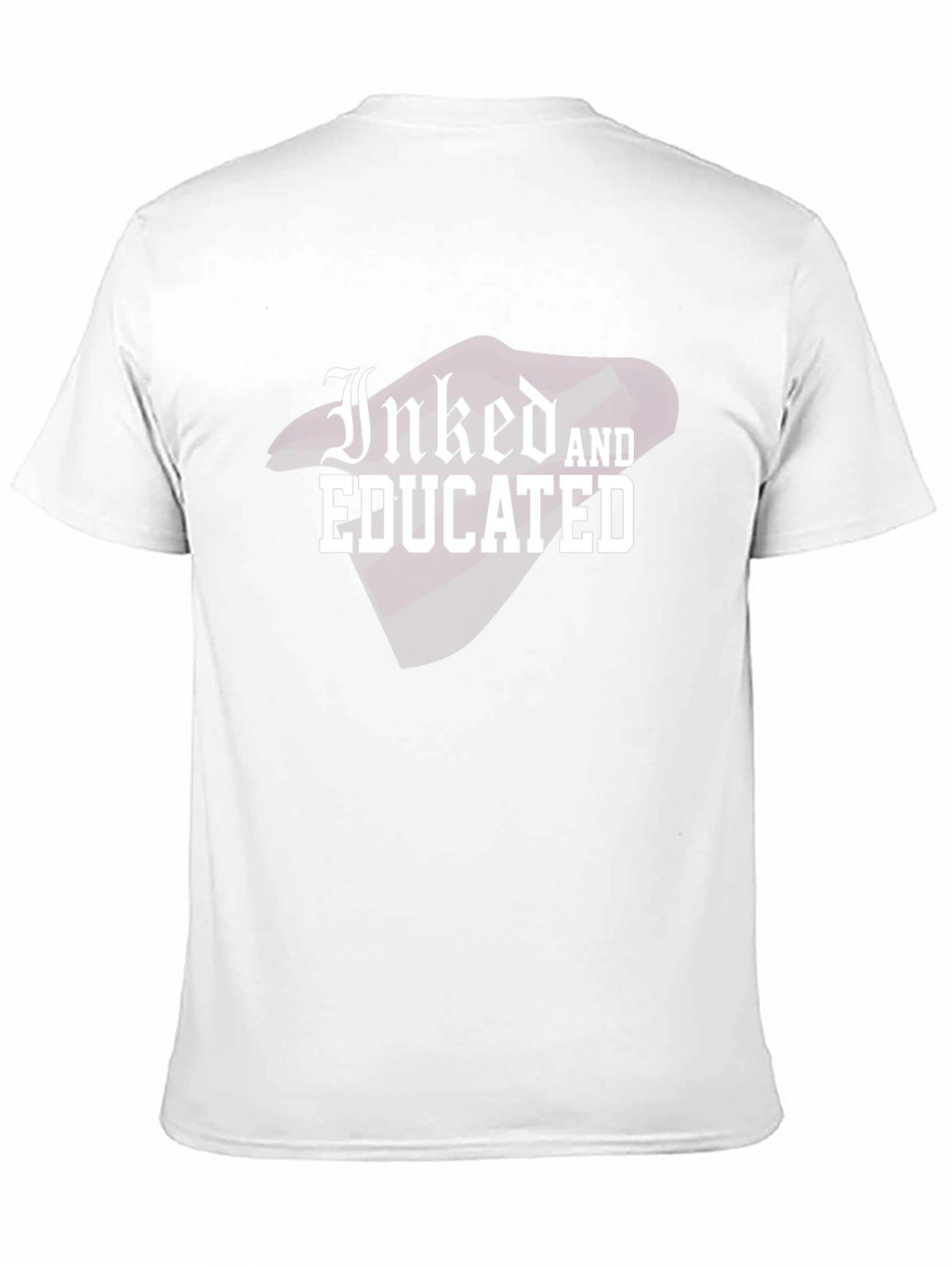 Inked and Educated Graphic T-Shirt - Trendy Black Tee