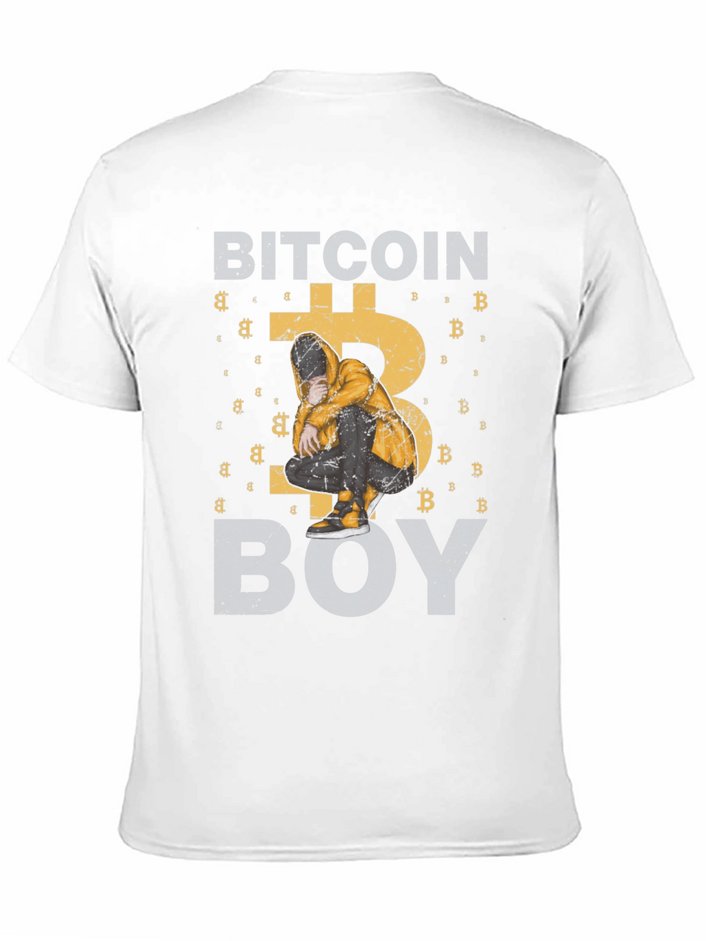 Bitcoin Boy Graphic T-Shirt - Crypto Tee