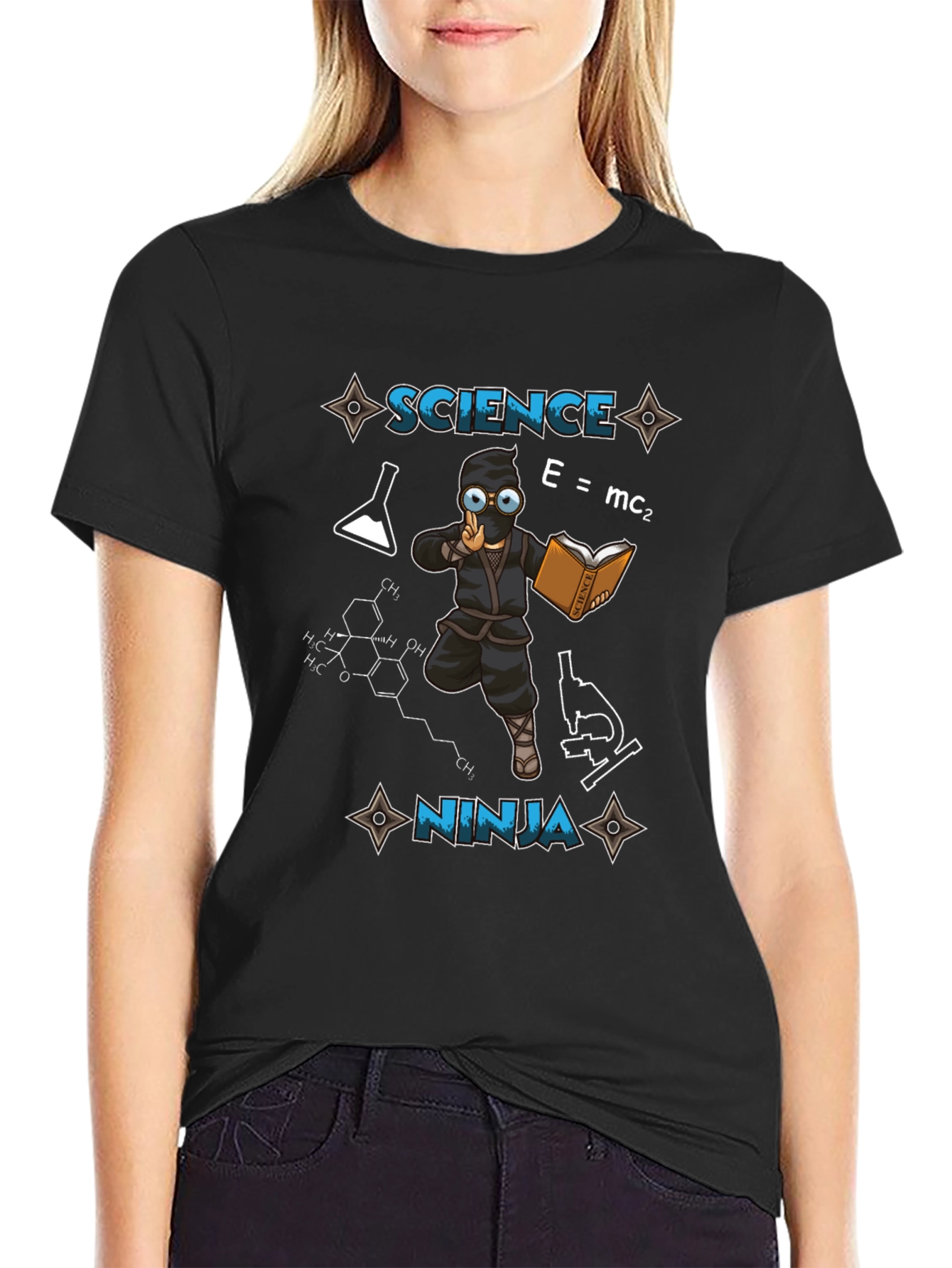Science Ninja T-Shirt - Smart & Funny Tee