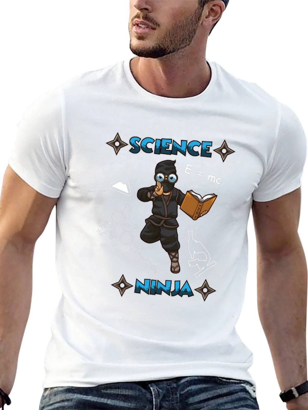 Science Ninja T-Shirt - Smart & Funny Tee