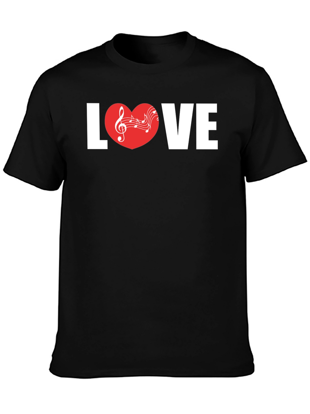 Love Music Graphic Tee - Stylish Unisex T-Shirt