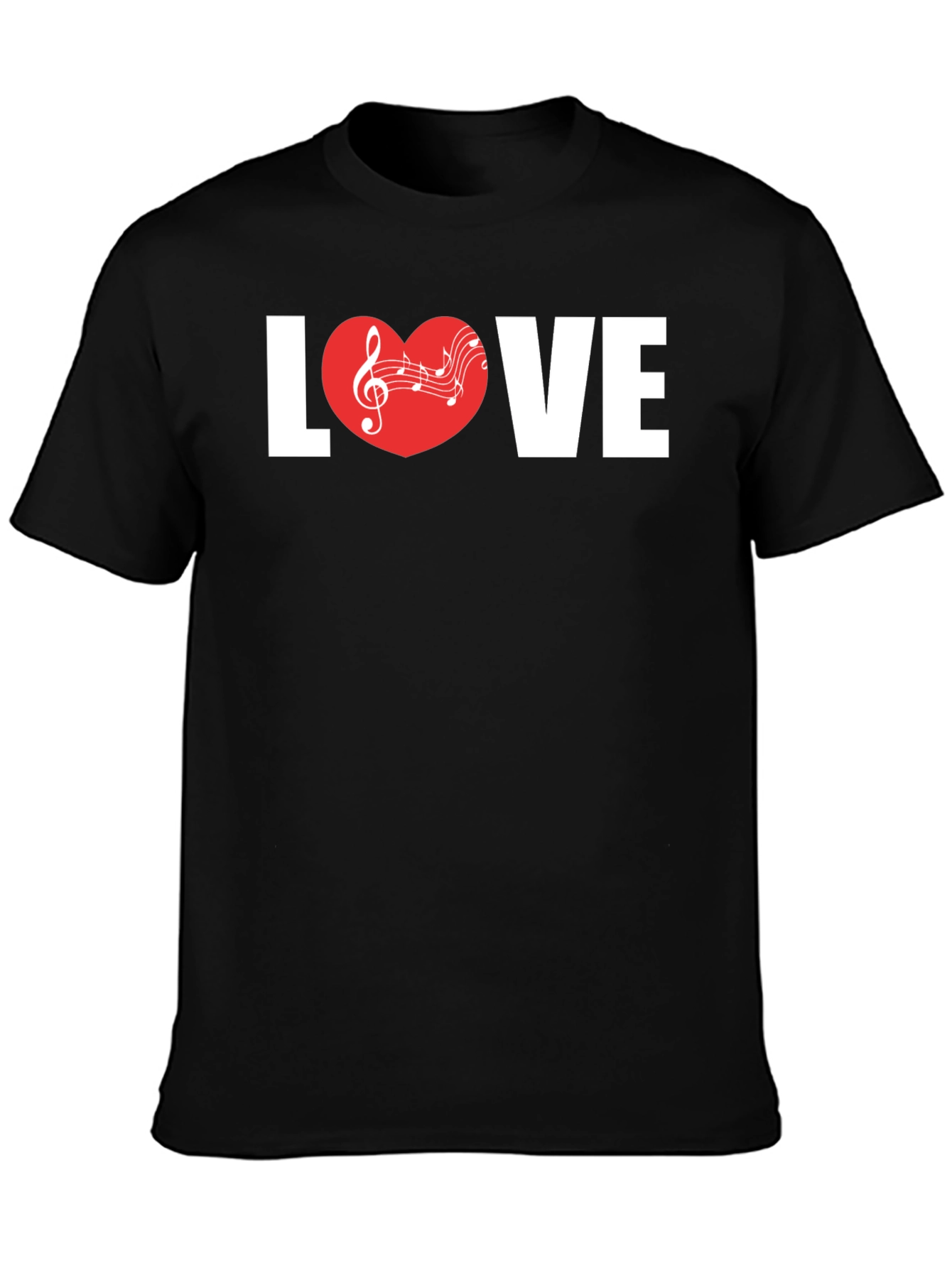 Love Music Graphic Tee - Stylish Unisex T-Shirt