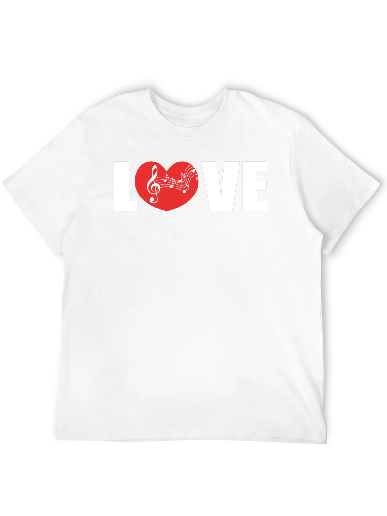 Love Music Graphic Tee - Stylish Unisex T-Shirt