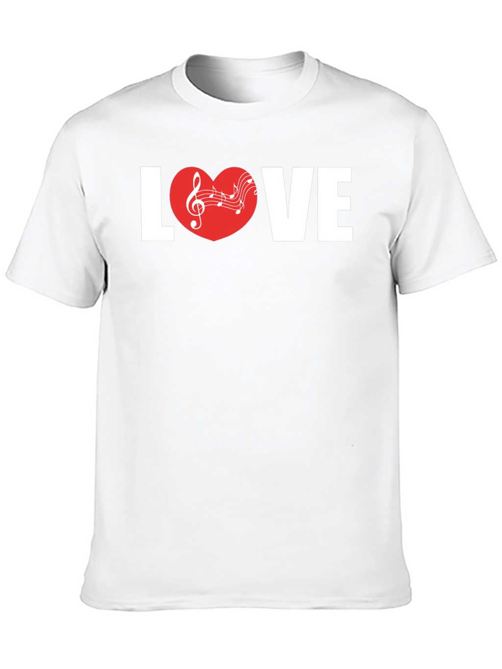 Love Music Graphic Tee - Stylish Unisex T-Shirt