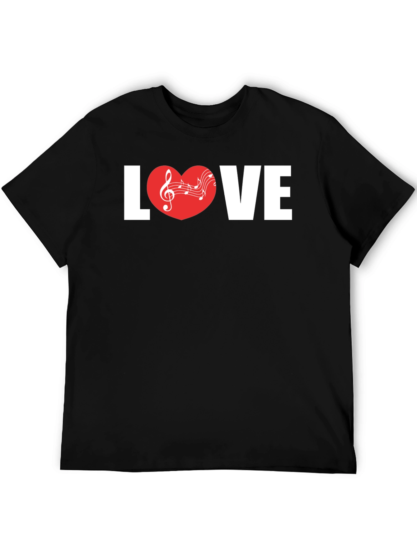 Love Music Graphic Tee - Stylish Unisex T-Shirt