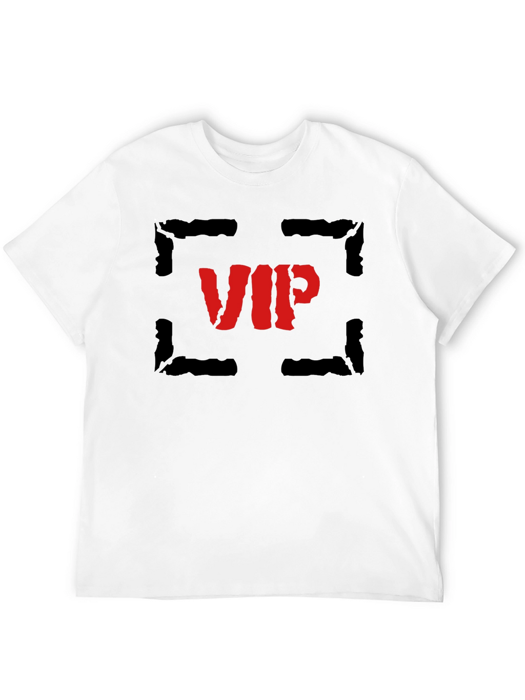VIP Graphic Print Black T-Shirt - Trendy Streetwear Style