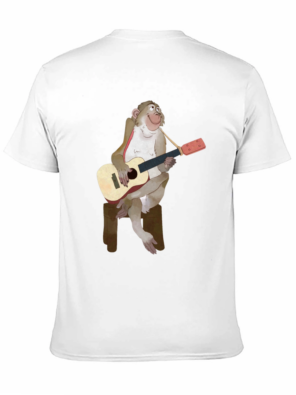 Monkey Guitarist Graphic Tee