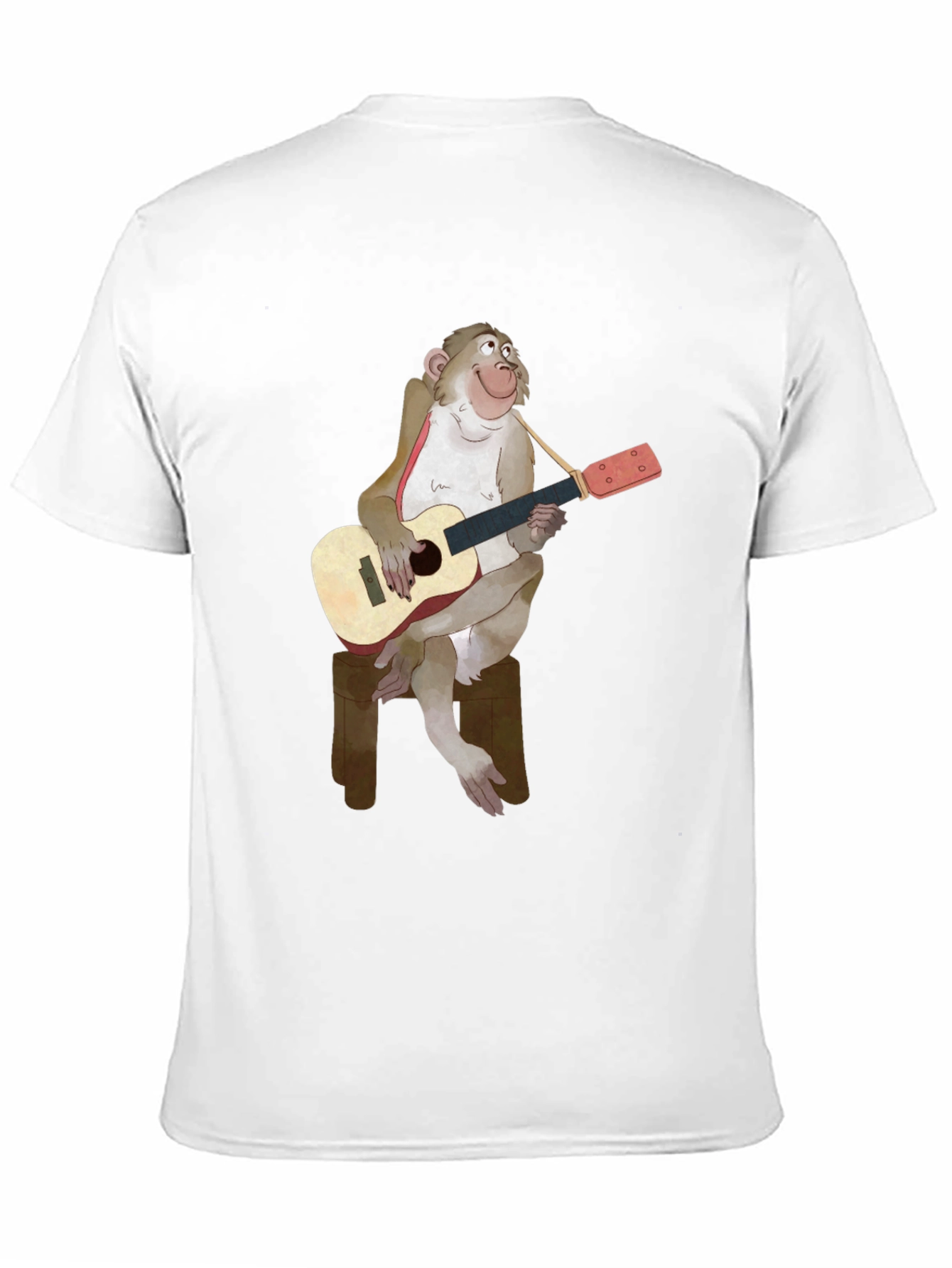 Monkey Guitarist Graphic Tee