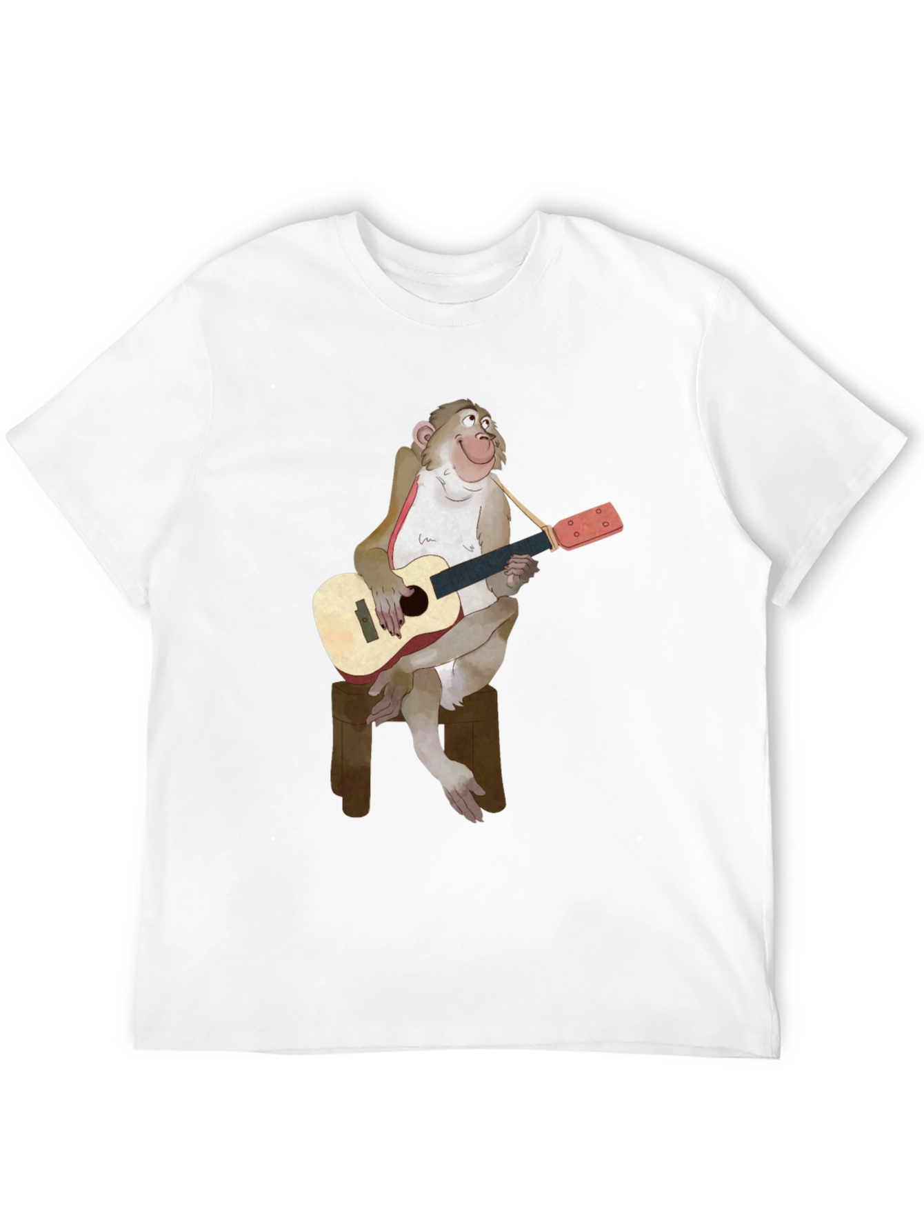 Monkey Guitarist Graphic Tee