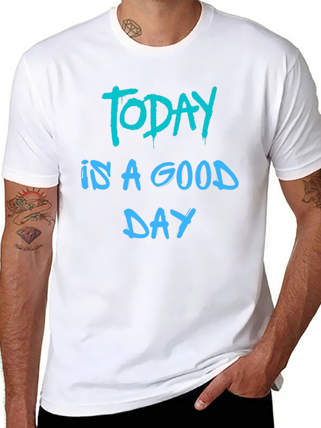 Today Is A Good Day Black T-Shirt