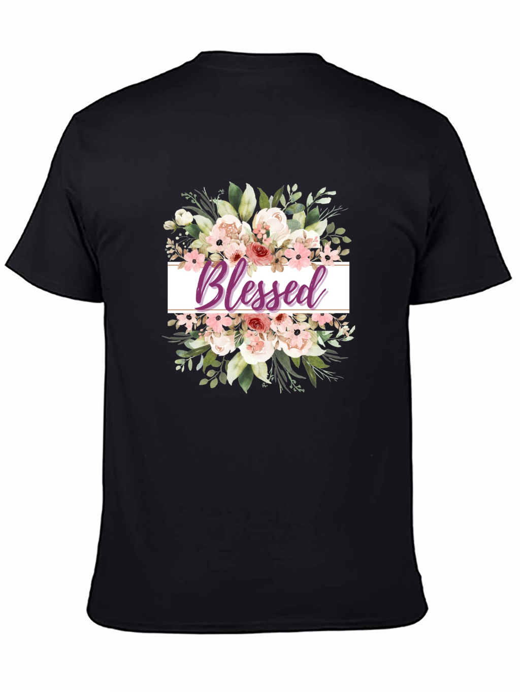 Blessed Floral T-Shirt - Stylish & Comfortable