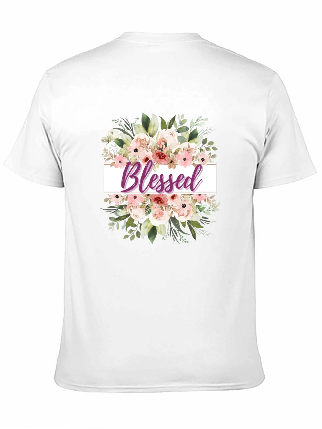 Blessed Floral T-Shirt - Stylish & Comfortable