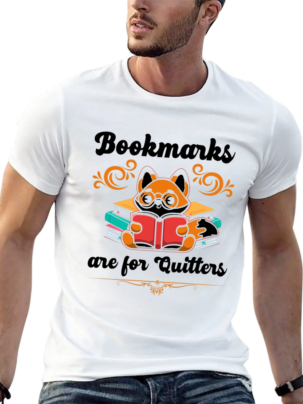 Bookmarks are for Quitters T-Shirt
