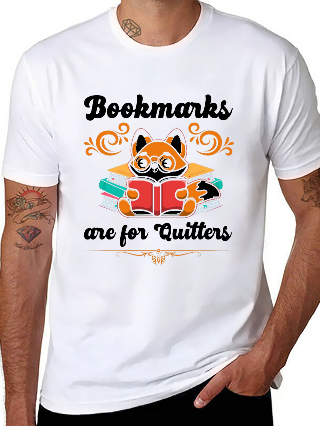 Bookmarks are for Quitters T-Shirt