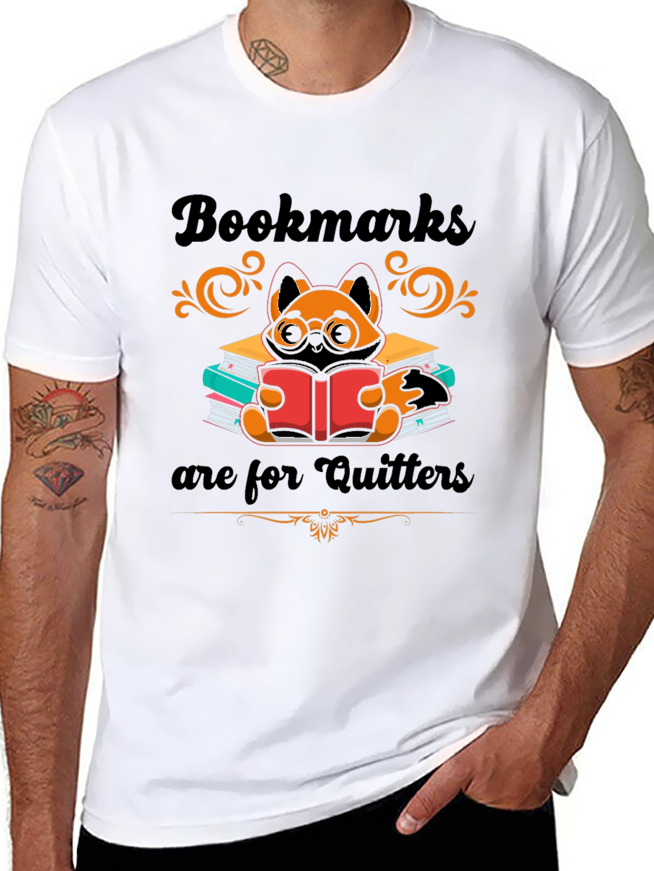 Bookmarks are for Quitters T-Shirt