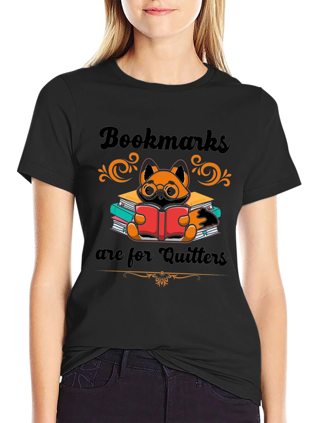 Bookmarks are for Quitters T-Shirt