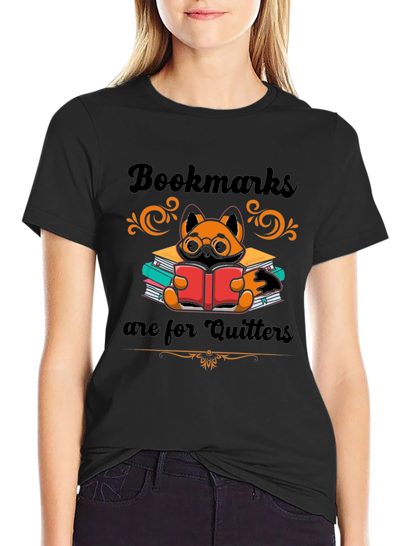 Bookmarks are for Quitters T-Shirt