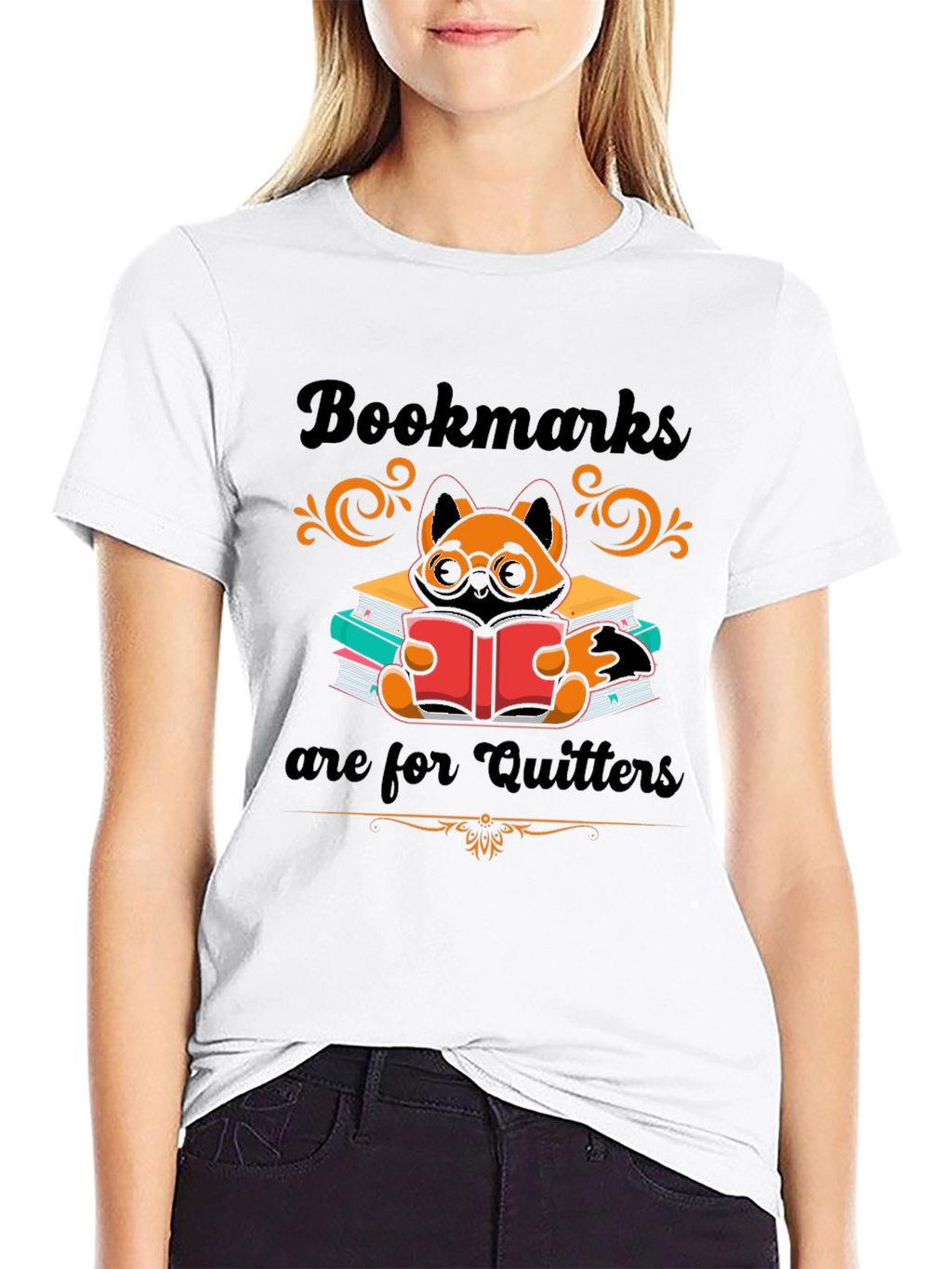 Bookmarks are for Quitters T-Shirt