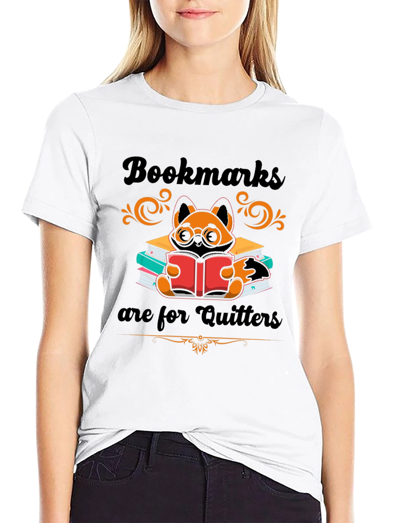 Bookmarks are for Quitters T-Shirt