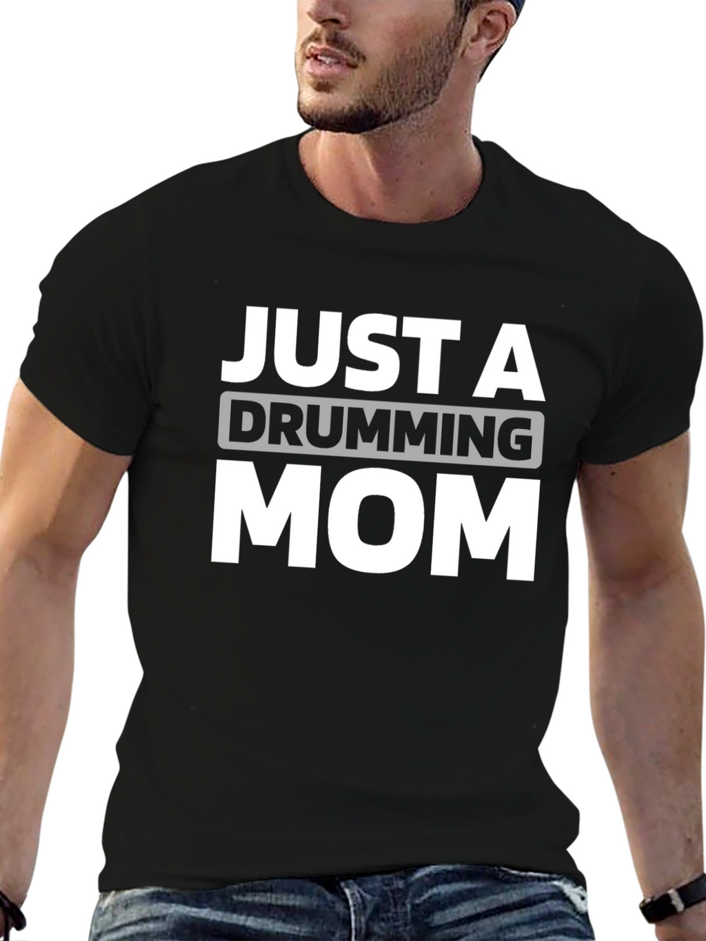 Just a Drumming Mom T-Shirt