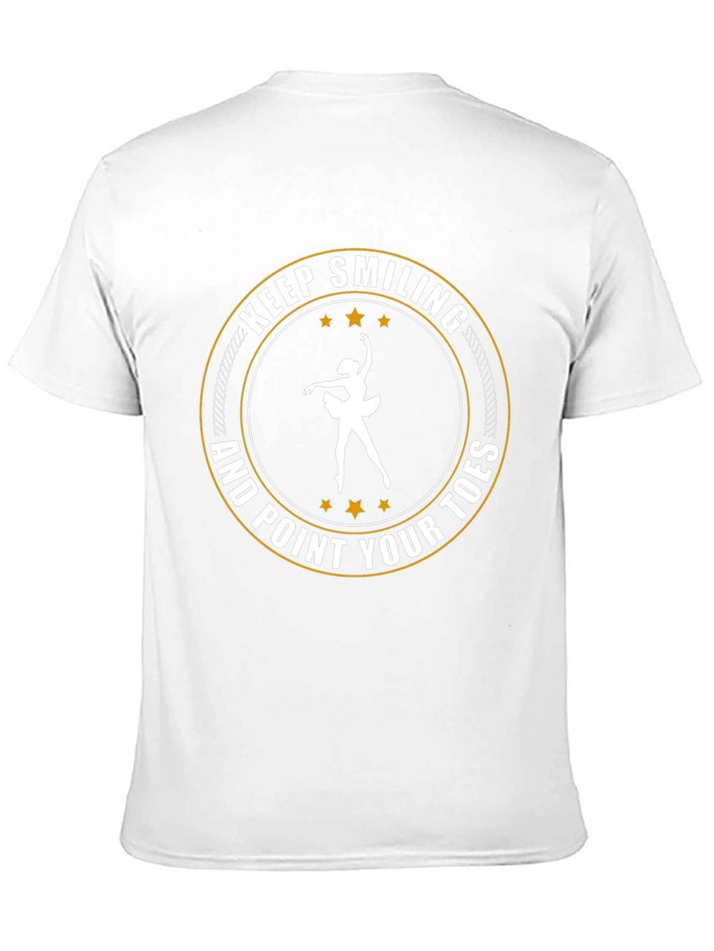 Keep Smiling Ballet T-Shirt - Dance Graphic Tee