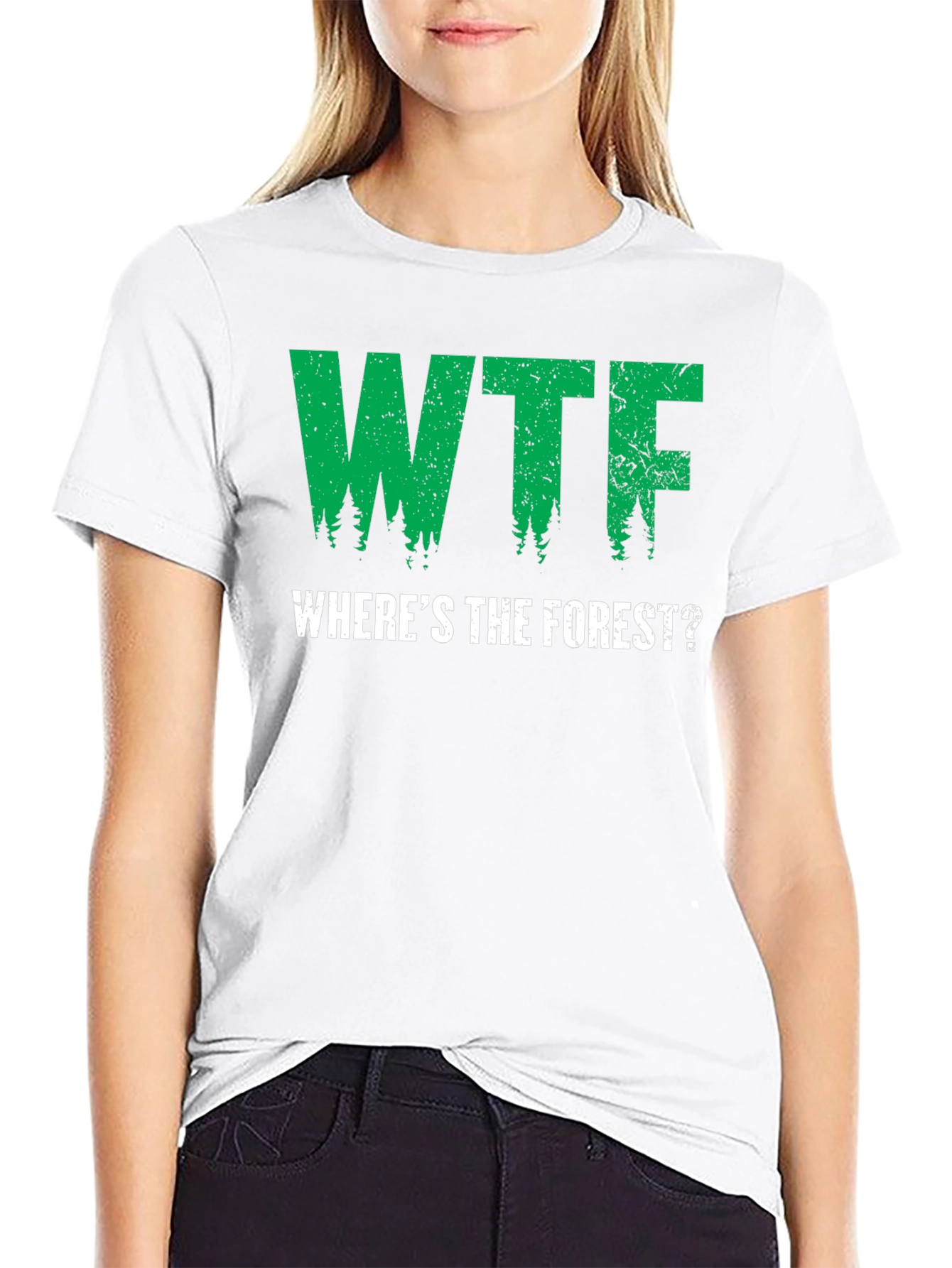 WTF Wheres The Forest? Graphic T-Shirt