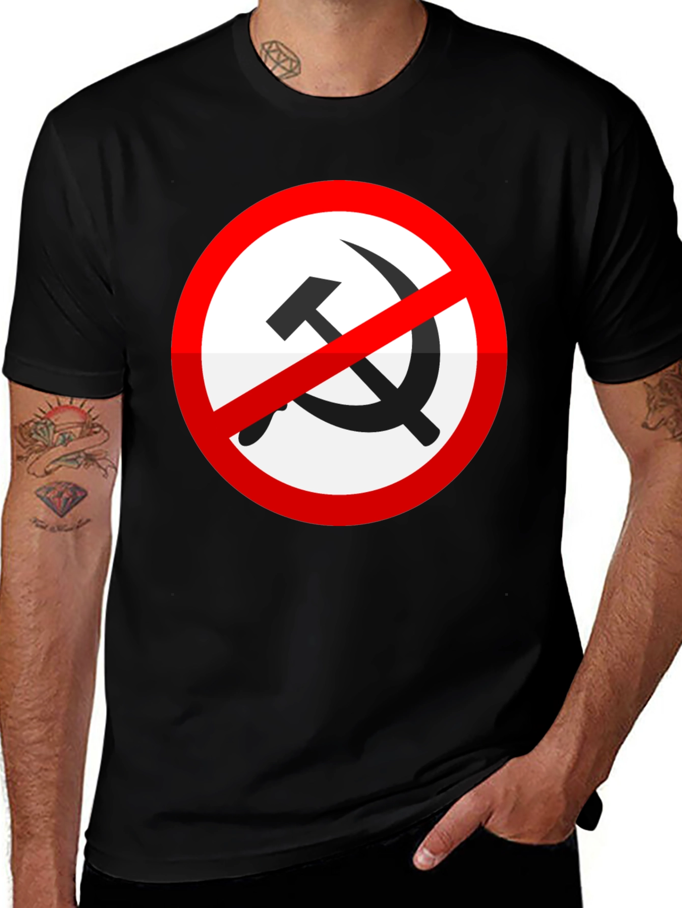 Anti-Communism Symbol T-Shirt