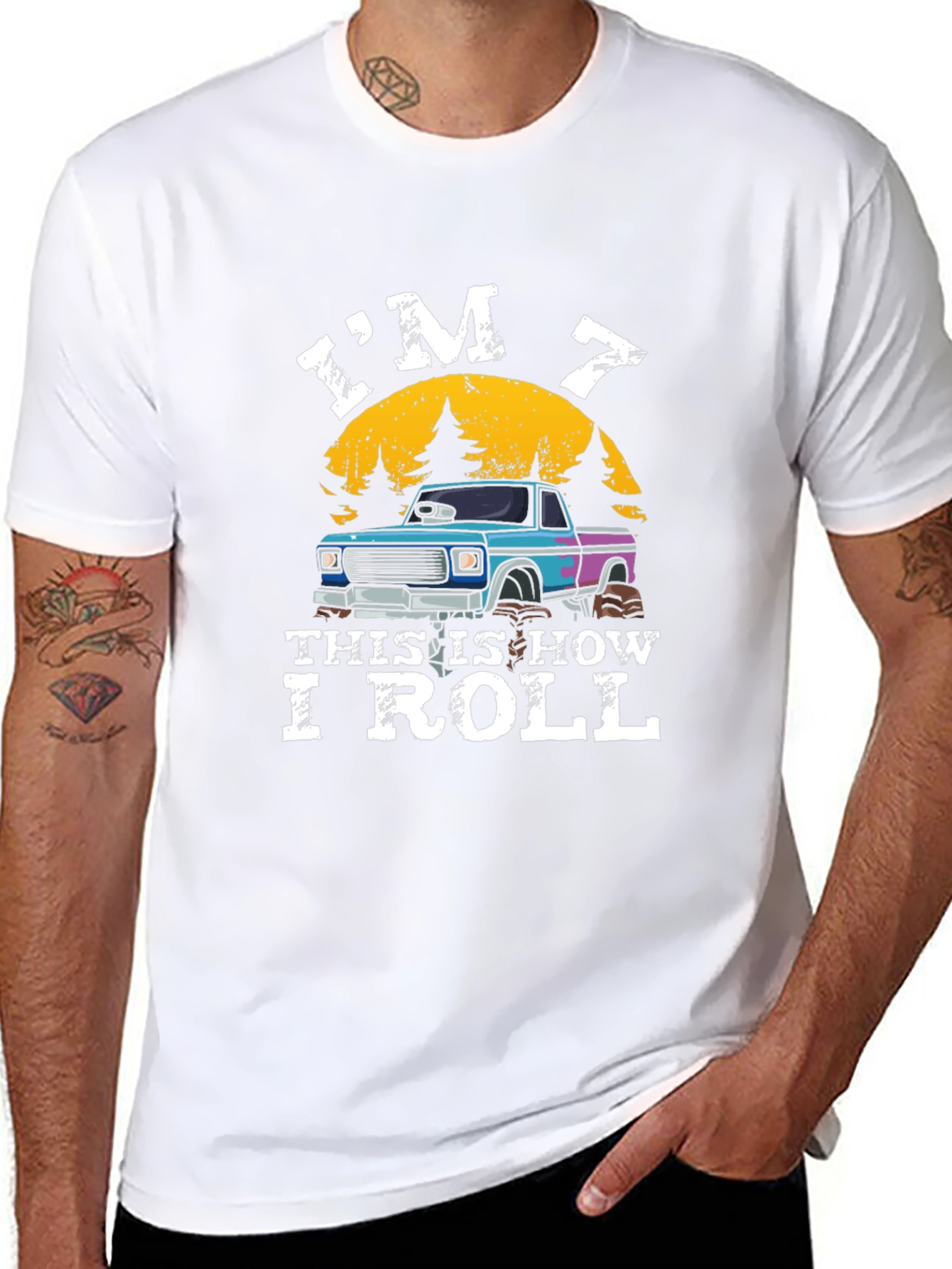 Im 7 This Is How I Roll T-Shirt
