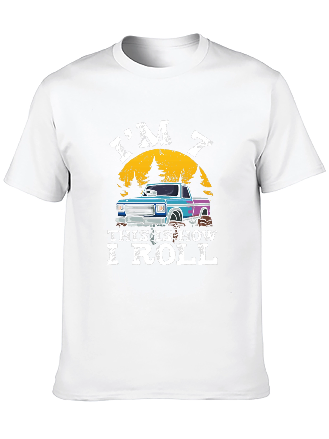 Im 7 This Is How I Roll T-Shirt