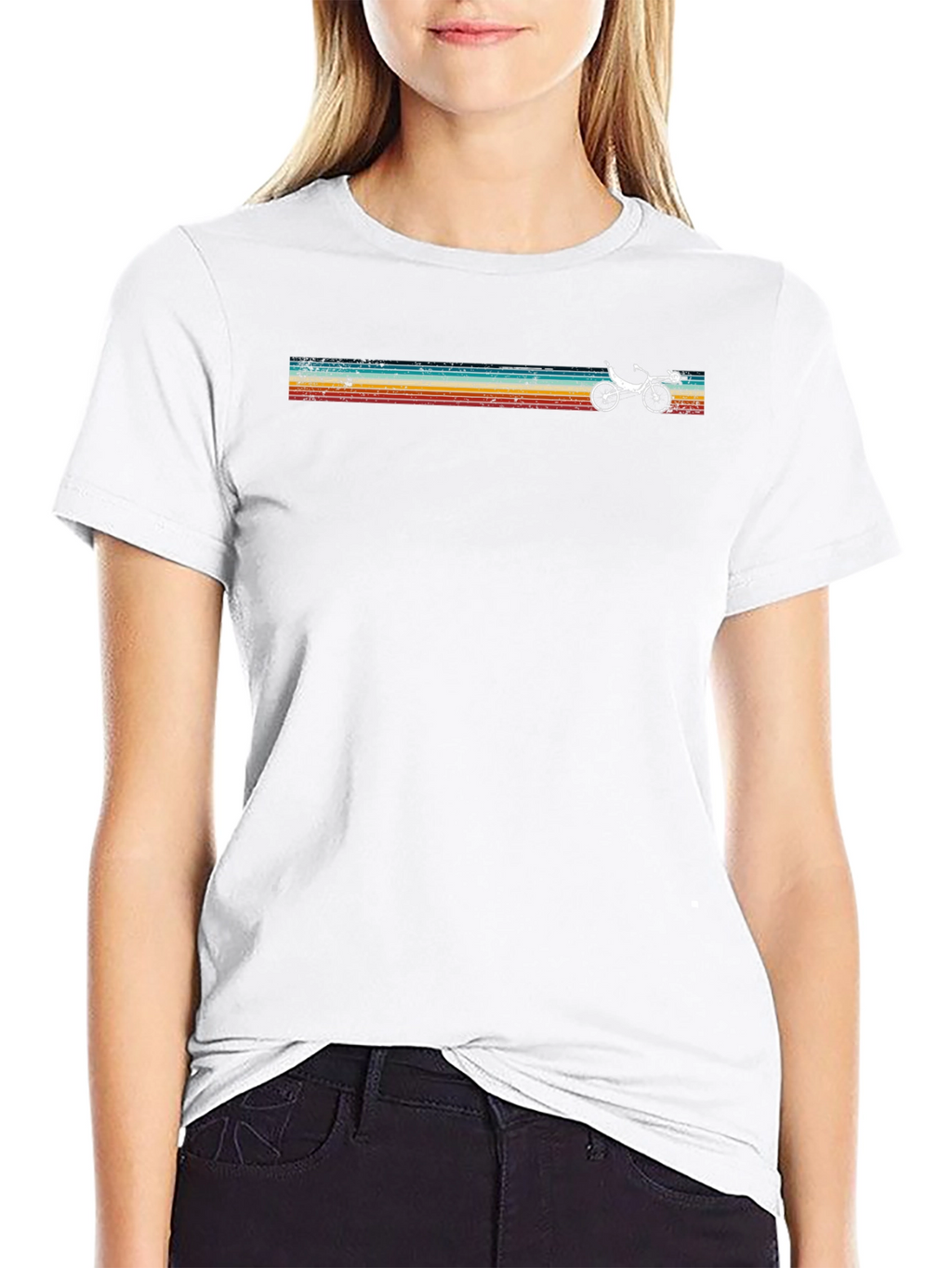 Retro Recumbent Bike T-Shirt
