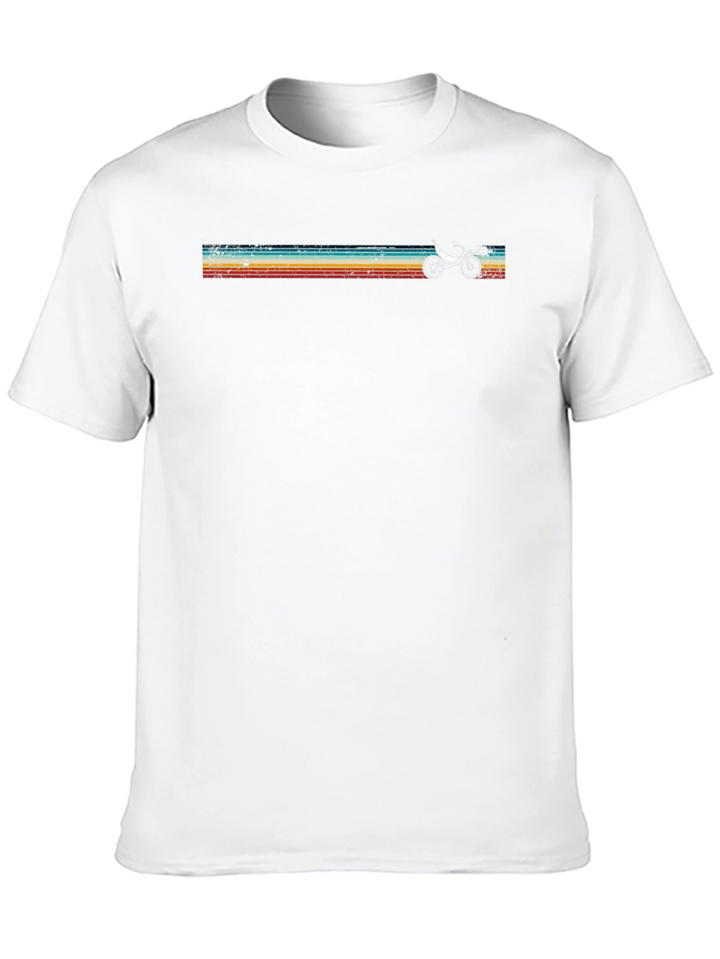 Retro Recumbent Bike T-Shirt