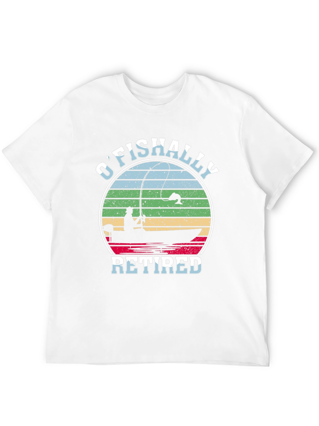 OFishally Retired Fishing T-Shirt